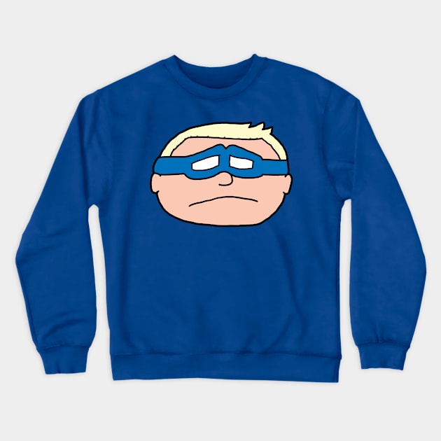 Captain Sadness Crewneck Sweatshirt by RyanDow